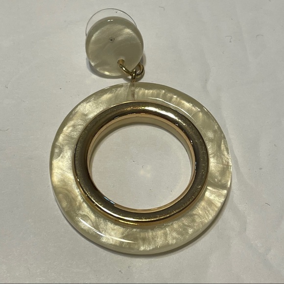 Bay to Baubles Earrings Circle Round Dangle - Picture 5 of 6